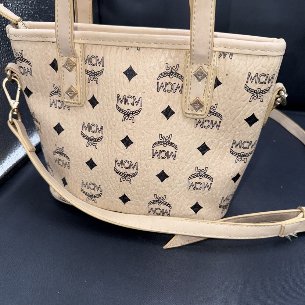 MCM PVC coated canvas Beige/252327MCM - Picture 5 of 16